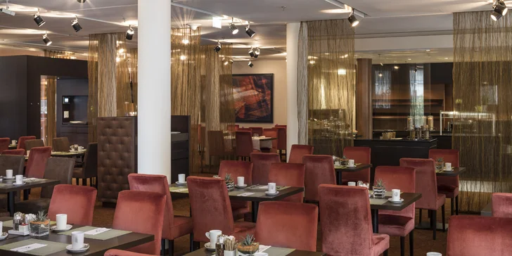 4* pobyt neďaleko historického centra Bratislavy: raňajky, neobmedzený wellness aj fitness