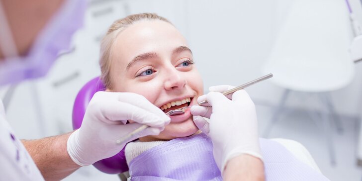 Balíčky dentálnej hygieny a domáce či ambulantné bielenie zubov