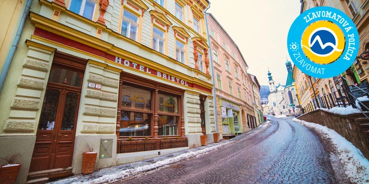 Romantický pobyt v nádhernom historickom hoteli Bristol***