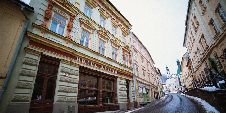 Romantický pobyt v nádhernom historickom hoteli Bristol***