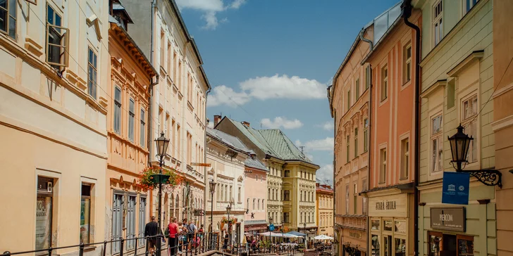Romantika v historickom hoteli Bristol*** v centre Banskej Štiavnice