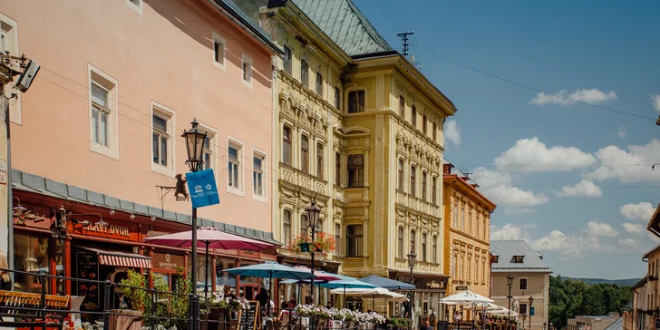 Romantika v historickom hoteli Bristol*** v centre Banskej Štiavnice