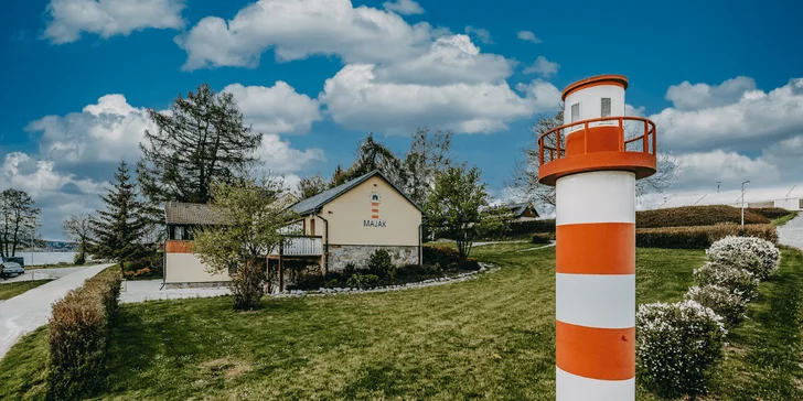 Jeseň alebo zima v námorníckom štýle: pobyt na Lipne s wellness a stravou