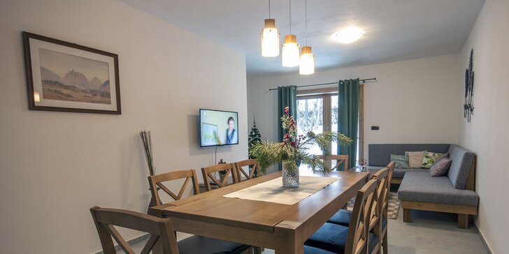 Pohodová dovolenka v apartmánoch na Liptove: ubytovanie pre až 8 osôb s kuchyňou a množstvo aktivít pre celú rodinu