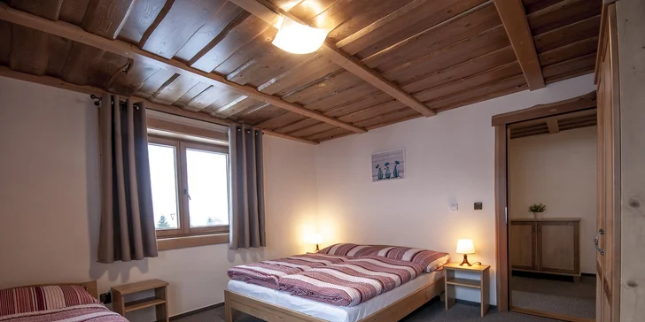 Pohodová dovolenka v apartmánoch na Liptove: ubytovanie pre až 8 osôb s kuchyňou a množstvo aktivít pre celú rodinu