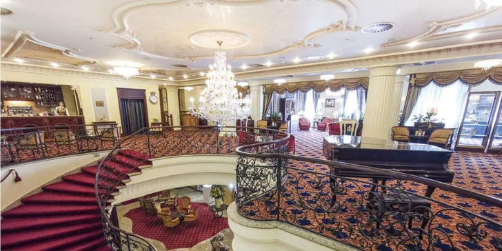 Luxusný pobyt v Karlových Varoch: 5* hotel s raňajkami a unikátnym Wellnesslandom