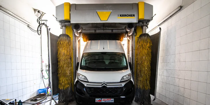 Umývacia linka Čisté Fáro pre osobné autá, SUV i dodávky
