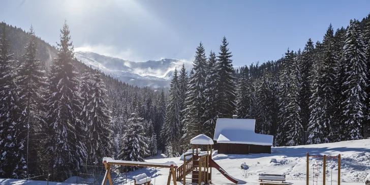 Relax vo Wellness Hoteli Repiská*** v Jasnej v Nízkych Tatrách v tichom horskom prostredí s výhľadom na hrebene Nízkych Tatier