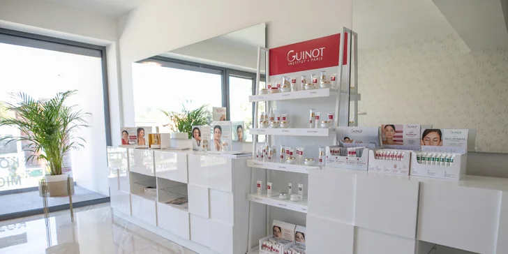 Luxusné ošetrenie pleti medicínskou kozmetikou Guinot