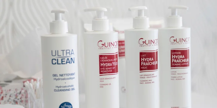 Luxusné ošetrenie pleti medicínskou kozmetikou Guinot
