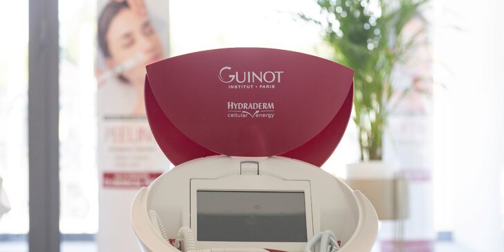Luxusné ošetrenie pleti medicínskou kozmetikou Guinot