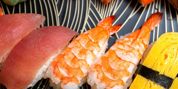 Lahodné sushi sety pre 1 alebo 2 osoby – maki, futomaki, nigiri a uramaki