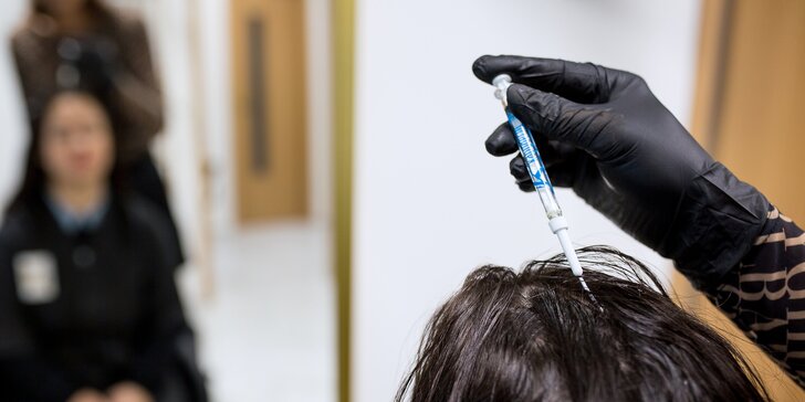 Intenzívne čistenie vlasov a pokožky, diagnostika vlasov