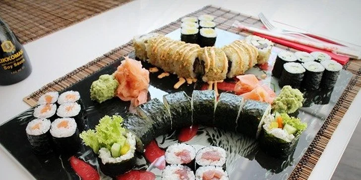 Sushi set pre dvoch v Buddha brothers