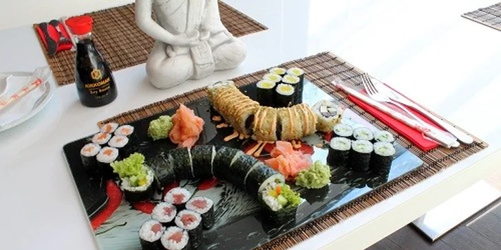 Sushi set pre dvoch v Buddha brothers