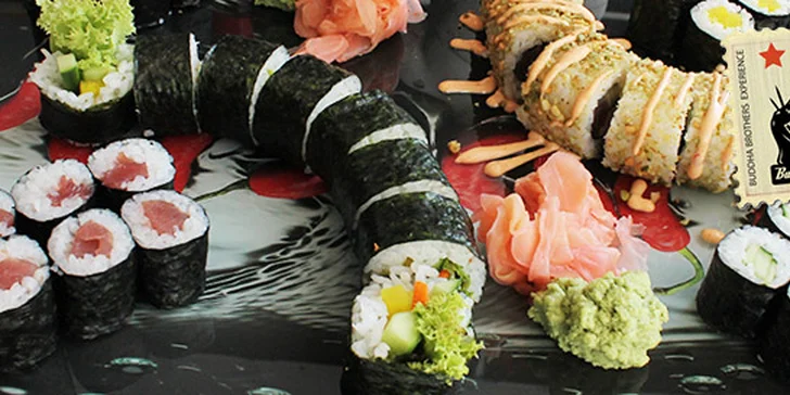 Sushi set pre dvoch v Buddha brothers
