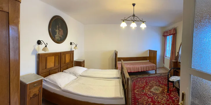 Pobyt s raňajkami v historickom centre Českého Krumlova: budova zo 16. storočia, len 5 minút od zámku