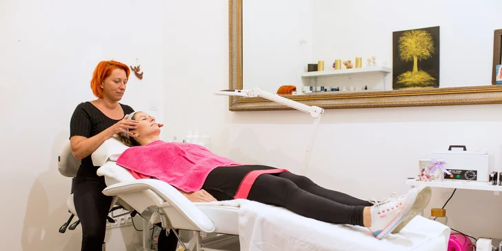 Čistá, vyhladená a oddýchnutá tvár vďaka ošetreniam v salóne Golden Relax