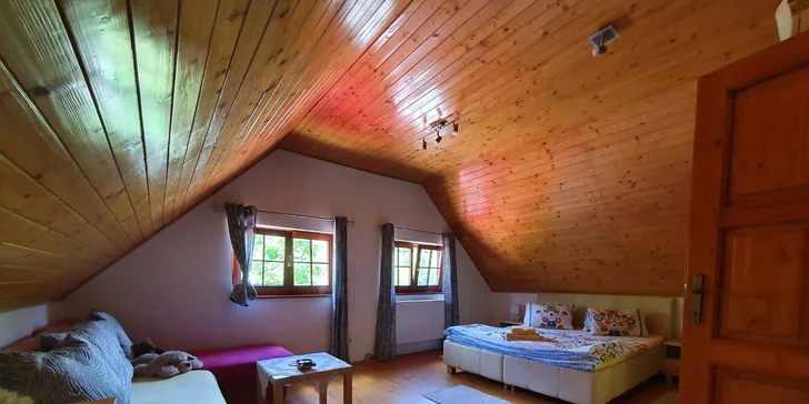 Pobyt v Zázrivskom dvore s polpenziou, privátnym mini wellness a výhľadom na Rozsutec