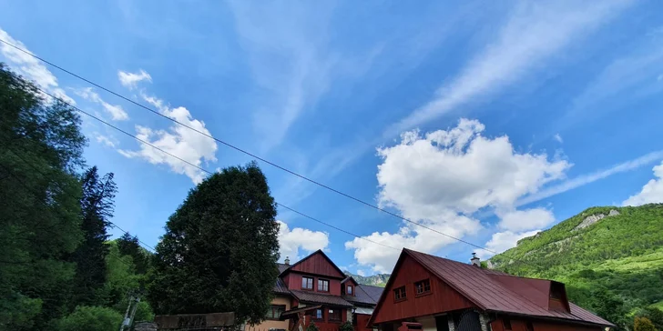 Pobyt v Zázrivskom dvore s polpenziou, privátnym mini wellness a výhľadom na Rozsutec