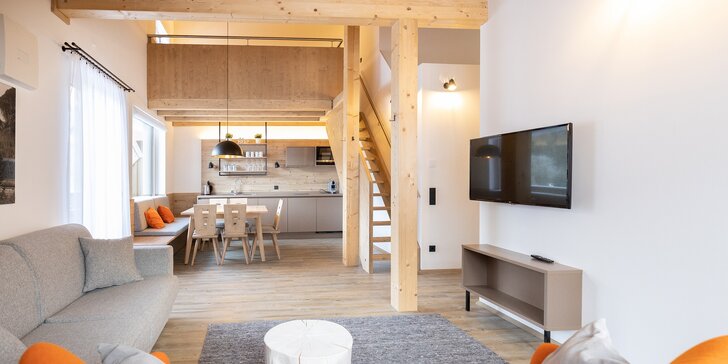 Zimná dovolenka v Rakúsku: moderné apartmány s kuchyňou až pre 8 osôb a wellness
