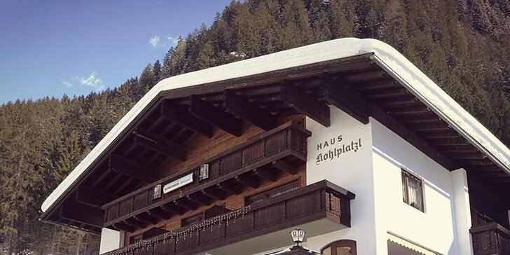 Dovolenka v Tirolských Alpách s raňajkami alebo polpenziou a privátnou saunou