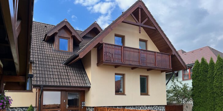 Pobyt pre dve osoby v srdci Vysokých Tatier: útulný rodinný penzión, farebne zariadené izby a množstvo aktivít v okolí