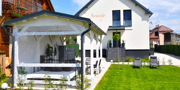 Pobyt na Liptove v ekologických apartmánoch šetrných voči prírode: neďaleko Skanzenu Pribylina, privátne mini wellness a aktivity pre celú rodinu