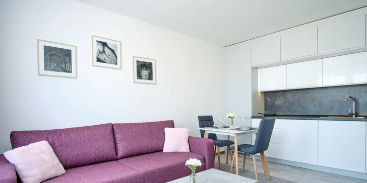Moderné a štýlovo zariadené apartmány neďaleko historického centra Košíc aj na dlhodobý prenájom!