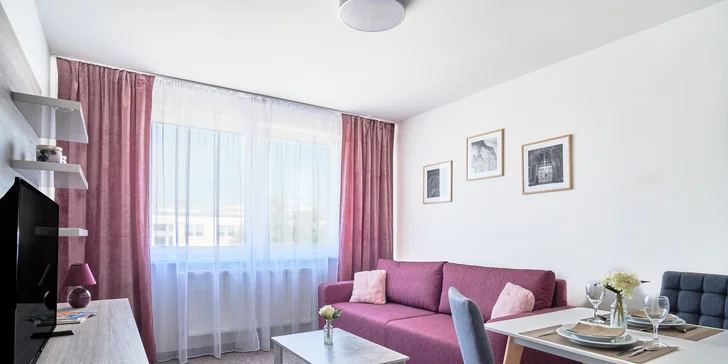 Moderné a štýlovo zariadené apartmány neďaleko historického centra Košíc aj na dlhodobý prenájom!