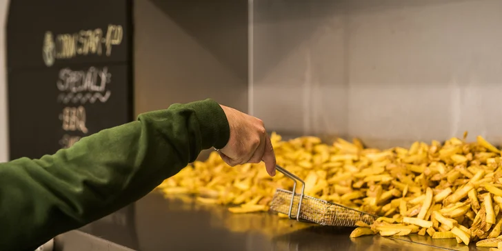 Fantastické hranolčeky pripravované belgickou metódou vo FRIES GARDEN