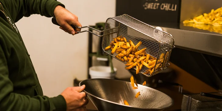 Fantastické hranolčeky pripravované belgickou metódou vo FRIES GARDEN