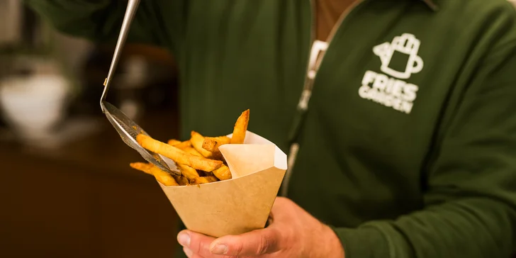 Fantastické hranolčeky pripravované belgickou metódou vo FRIES GARDEN