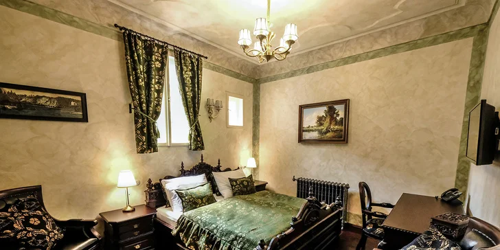 Luxus s nádychom histórie: hotel v centre Českého Krumlova s raňajkami a vstupom do wellness