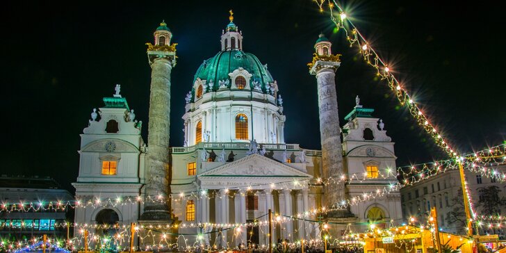 Zimná krása Viedne - prehliadka mesta s vianočnými trhmi