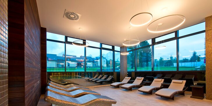 Luxusný wellness v Hot zóne + bazén s možnosťou večere v Hoteli Lesná