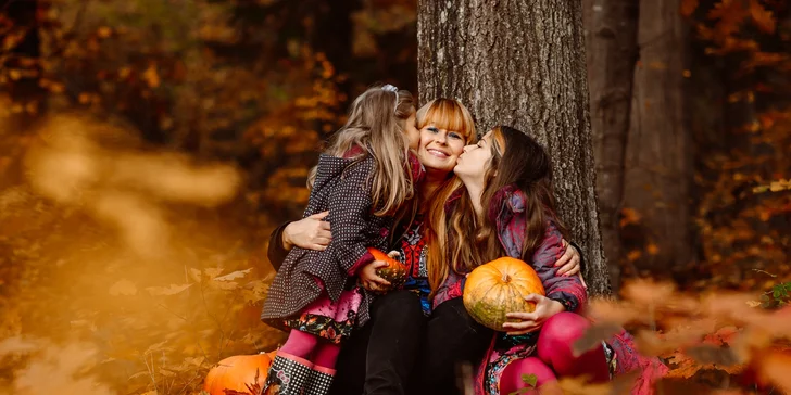 Profesionálne rodinné fotografovanie v exteriéri vrátane 20 ks tlačených foto