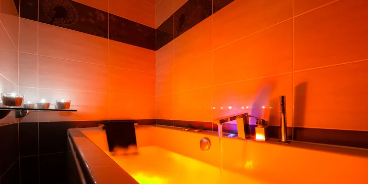 Oddýchnite si v privátnom wellness Mika so saunou a vírivou vaňou