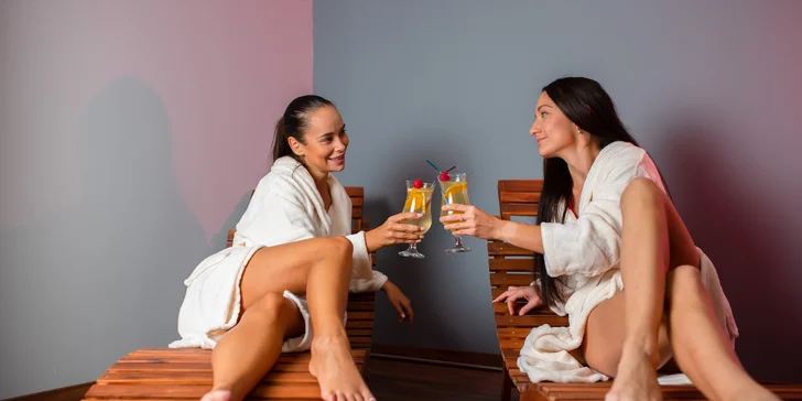 Oddýchnite si v privátnom wellness Mika so saunou a vírivou vaňou