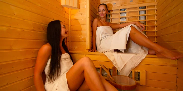 Oddýchnite si v privátnom wellness Mika so saunou a vírivou vaňou