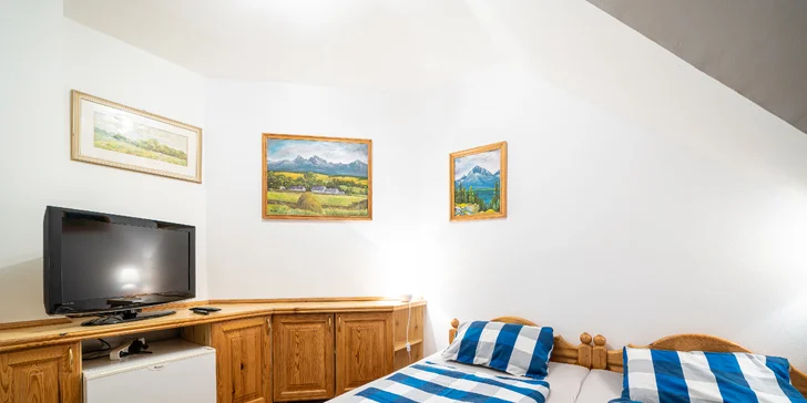 Pobyt s raňajkami a s privátnym wellness vo Vysokých Tatrách