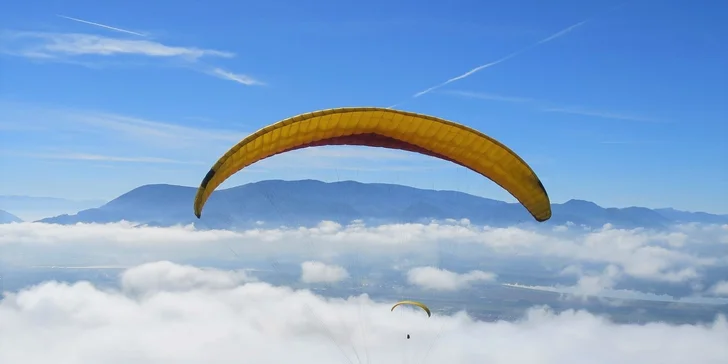 Tandemový let alebo tandemový termický let na padáku