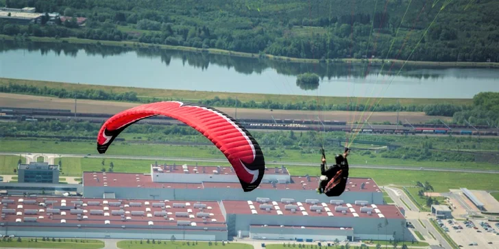 Tandemový let alebo tandemový termický let na padáku