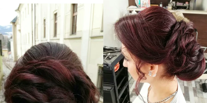 Dámsky strih s farbením či bez + kompletný styling