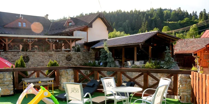 🌞 KÚP teraz, využi v LETE: Ubytovanie v Penzióne Kamenný dvor v blízkosti kúpeľov Vyšné Ružbachy