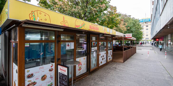 Poriadny kebab v centre Bratislavy na Kamennom námestí