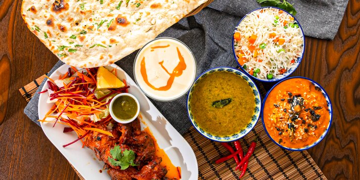 4-chodové degustačné menu pre dvoch v Indickej reštaurácii Dosa Samosa