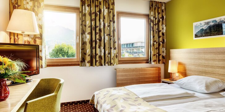 Pamiatky aj horské scenérie Innsbrucku: 4* hotel s raňajkami a neobmedzeným vstupom do wellness