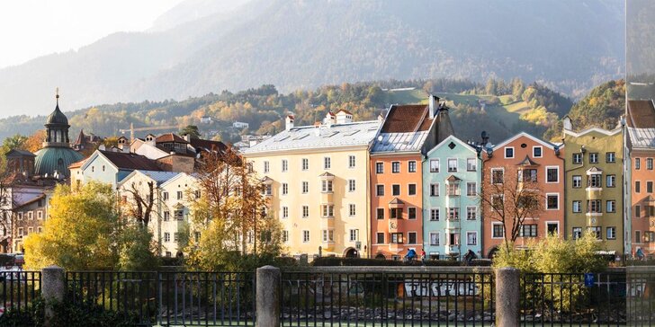 Pobyt v 4* hoteli v Innsbrucku s raňajkami a neobmedzeným vstupom do wellness