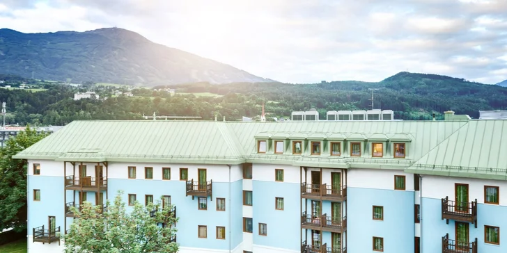 Pobyt v 4* hoteli v Innsbrucku s raňajkami a neobmedzeným vstupom do wellness